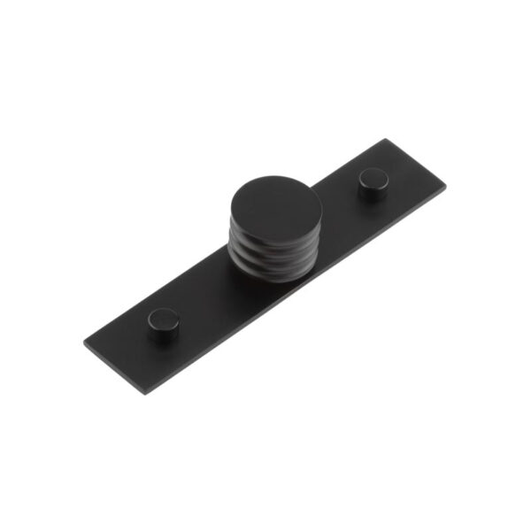 Frelan Sturt Cupboard Knobs 30mm Plain Matt Black