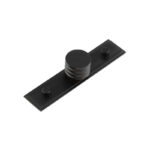 Frelan Sturt Cupboard Knobs 30mm Stepped Matt Black
