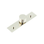Frelan Sturt Cupboard Knobs 30mm Plain Polished Nickel