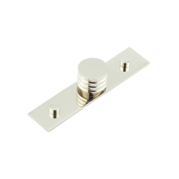 Frelan Sturt Cupboard Knobs 30mm Plain Polished Nickel