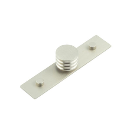 Frelan Sturt Cupboard Knobs 30mm Plain Satin Nickel