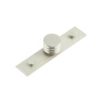 Frelan Sturt Cupboard Knobs 30mm Stepped Satin Nickel