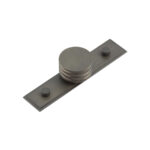 Frelan Sturt Cupboard Knobs 40mm Stepped Dark Bronze