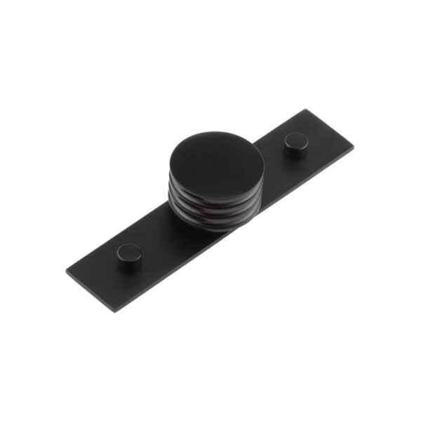 Frelan Sturt Cupboard Knobs 40mm Plain Matt Black