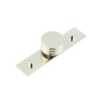 Frelan Sturt Cupboard Knobs 40mm Plain Polished Nickel