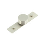 Frelan Sturt Cupboard Knobs 40mm Plain Satin Nickel