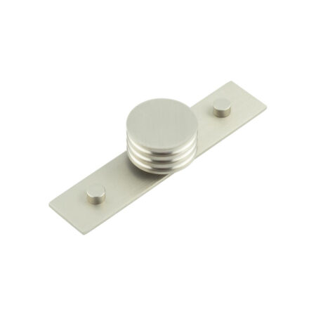 Frelan Sturt Cupboard Knobs 40mm Plain Satin Nickel