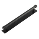 Frelan Hoxton Sturt Cabinet Handles 224mm Ctrs Plain Backplate Matt Black