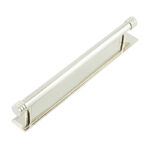Frelan Hoxton Sturt Cabinet Handles 224mm Ctrs Stepped Backplate Polished Nickel