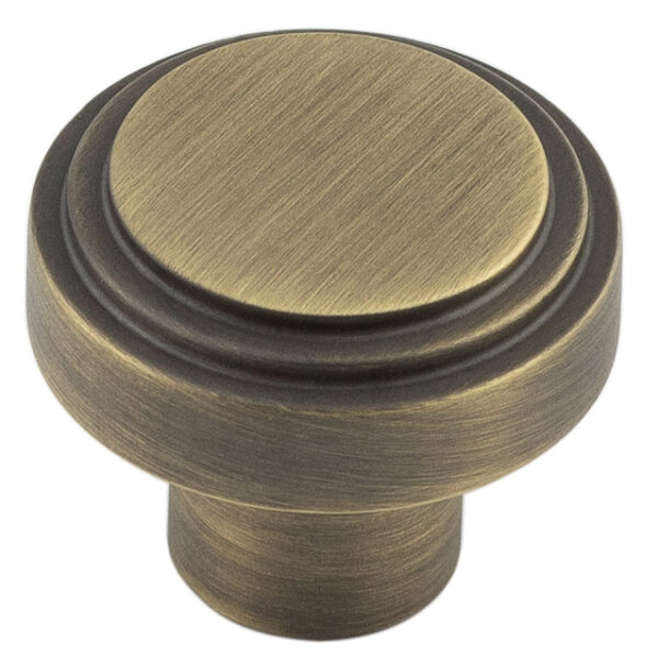 Cropley Cupboard Knobs 30mm Antique Brass