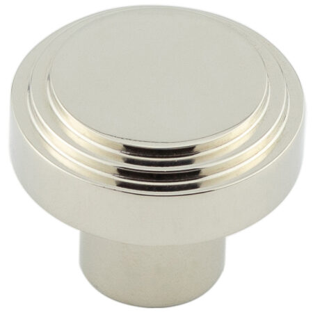 Frelan Cropley Cupboard Knobs 30mm Polished Nickel