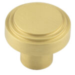 Frelan Cropley Cupboard Knobs 30mm Satin Brass