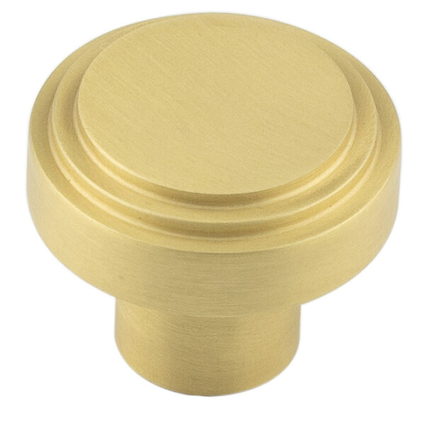 Frelan Cropley Cupboard Knobs 30mm Satin Brass