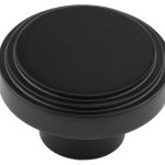 Frelan Cropley Cupboard Knobs 40mm Black