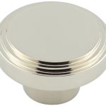Frelan Cropley Cupboard Knobs 40mm Polished Nickel