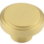 Frelan Cropley Cupboard Knobs 40mm Satin Brass