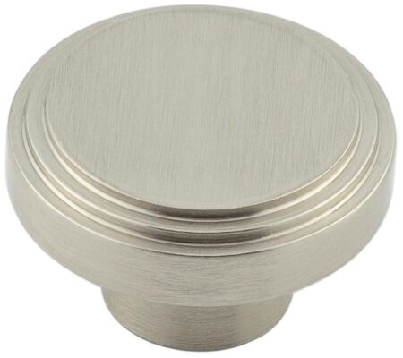 Frelan Cropley Cupboard Knobs 40mm Satin Nickel