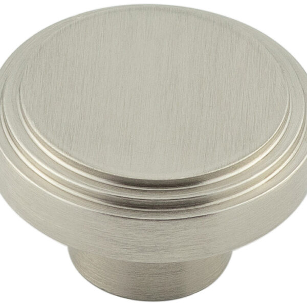 Frelan Cropley Cupboard Knobs 40mm Satin Nickel