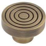 Frelan Murray Cupboard Knobs 40mm Antique Brass