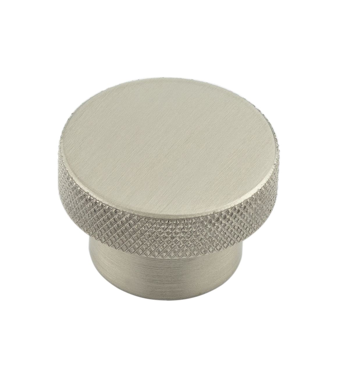 hox140sn.jpg Frelan Wenlock Cupboard Knobs 40mm Satin Nickel - Image 1
