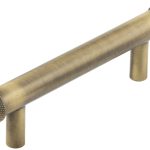 Frelan Hoxton Wenlock Cabinet Handles 96mm Ctrs Antique Brass
