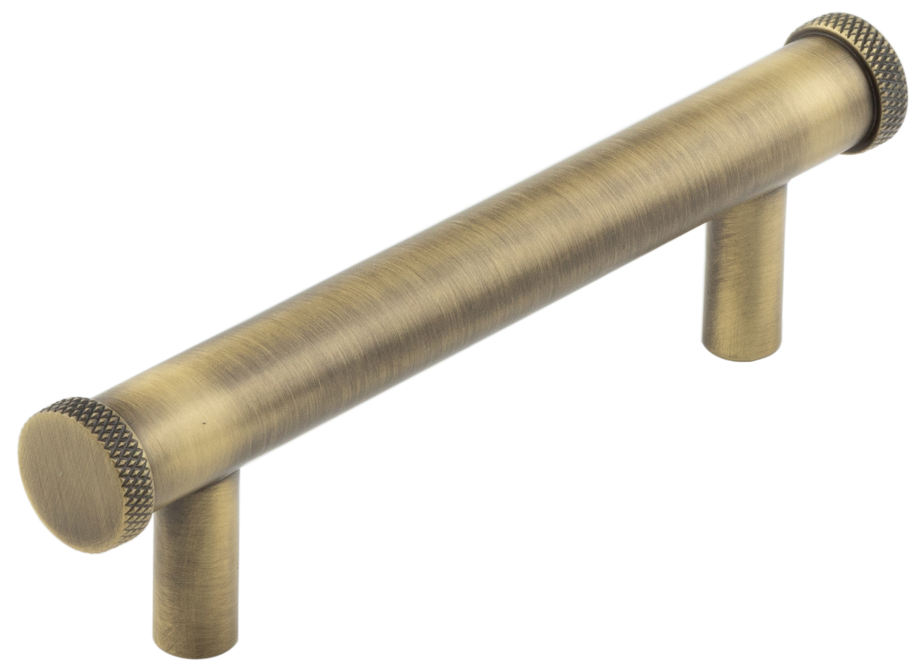 hox150ab.jpg Frelan Hoxton Wenlock Cabinet Handles 96mm Ctrs Antique Brass - Image 1