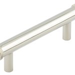 Frelan Hoxton Wenlock Cabinet Handles 96mm Ctrs Polished Nickel