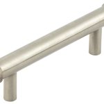 Frelan Hoxton Wenlock Cabinet Handles 96mm Ctrs Satin Nickel
