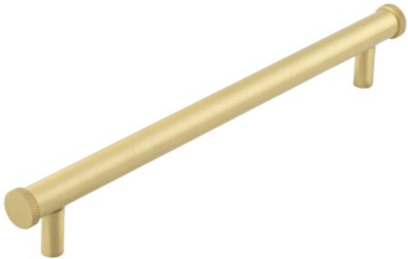 Frelan Hoxton Wenlock Cabinet Handles 224mm Ctrs Satin Brass