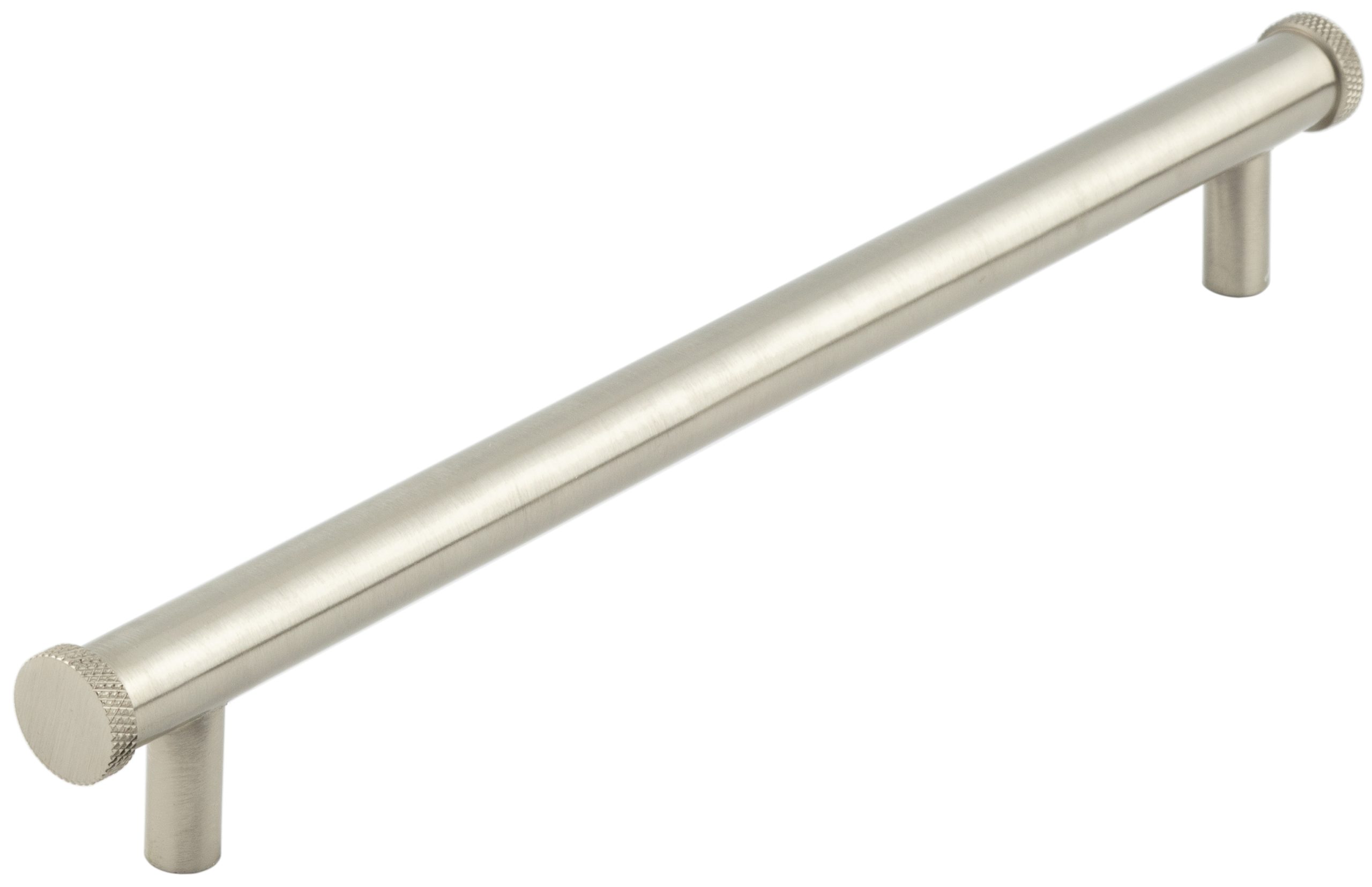 hox160sn.jpg Frelan Hoxton Wenlock Cabinet Handles 224mm Ctrs Satin Nickel - Image 1