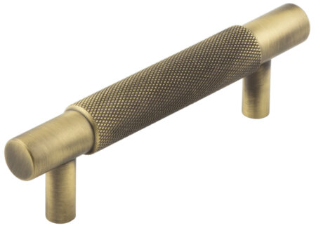Frelan Hoxton Taplow Cabinet Handles 96mm Ctrs Antique Brass