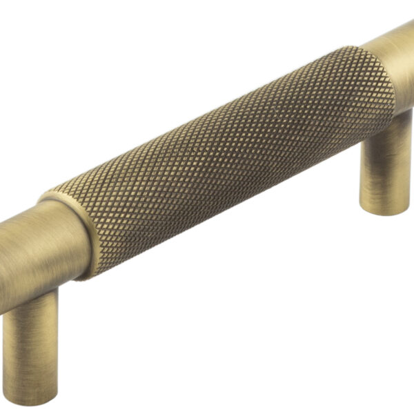 Frelan Hoxton Taplow Cabinet Handles 96mm Ctrs Antique Brass