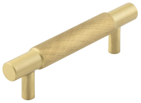 Frelan Hoxton Taplow Cabinet Handles 96mm Ctrs Satin Brass