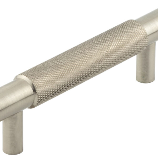 Frelan Hoxton Taplow Cabinet Handles 96mm Ctrs Satin Nickel