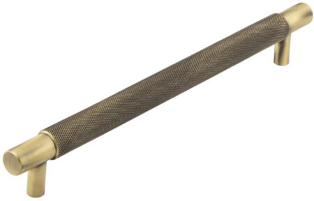 Frelan Hoxton Taplow Cabinet Handles 224mm Ctrs Antique Brass