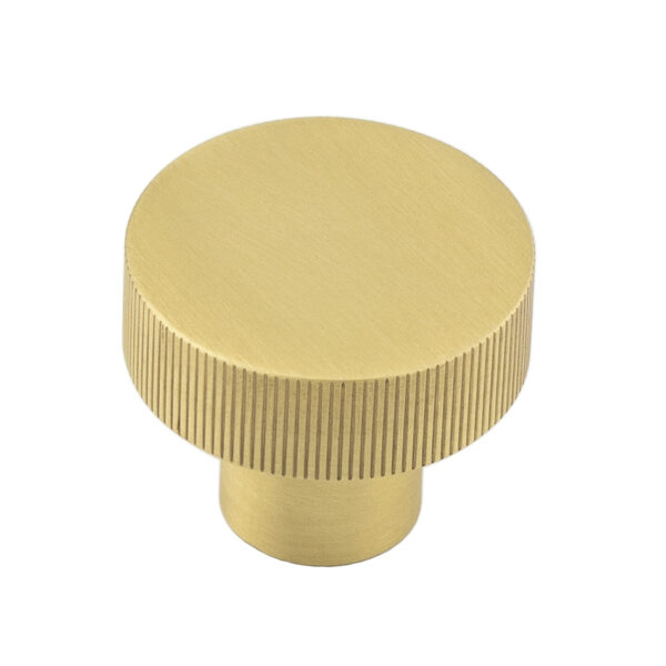 Frelan Thaxted Cupboard Knobs 30mm Satin Brass