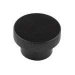 Frelan Thaxted Cupboard Knobs 40mm Black