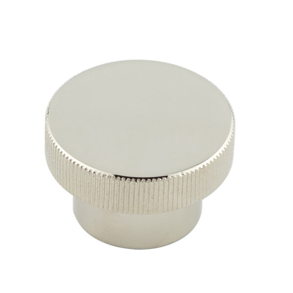 Frelan Thaxted Cupboard Knobs 40mm Polished Nickel