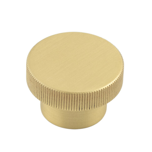 Frelan Thaxted Cupboard Knobs 40mm Satin Brass