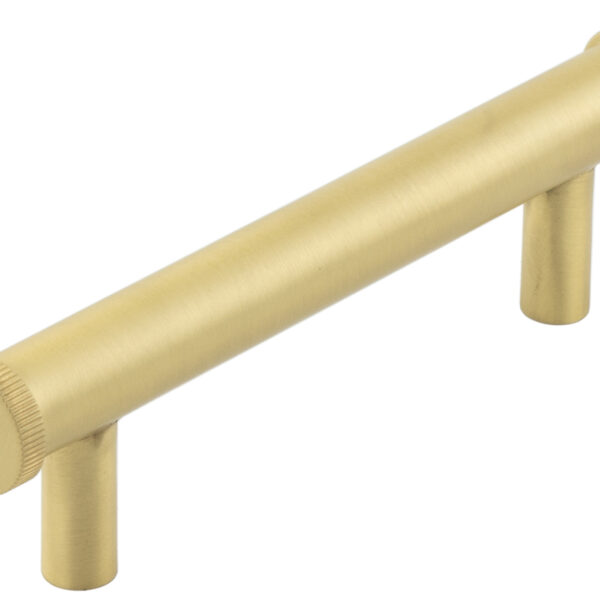 Frelan Hoxton Thaxted Cabinet Handles 96mm Ctrs Satin Brass