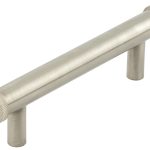 Frelan Hoxton Thaxted Cabinet Handles 96mm Ctrs Satin Nickel