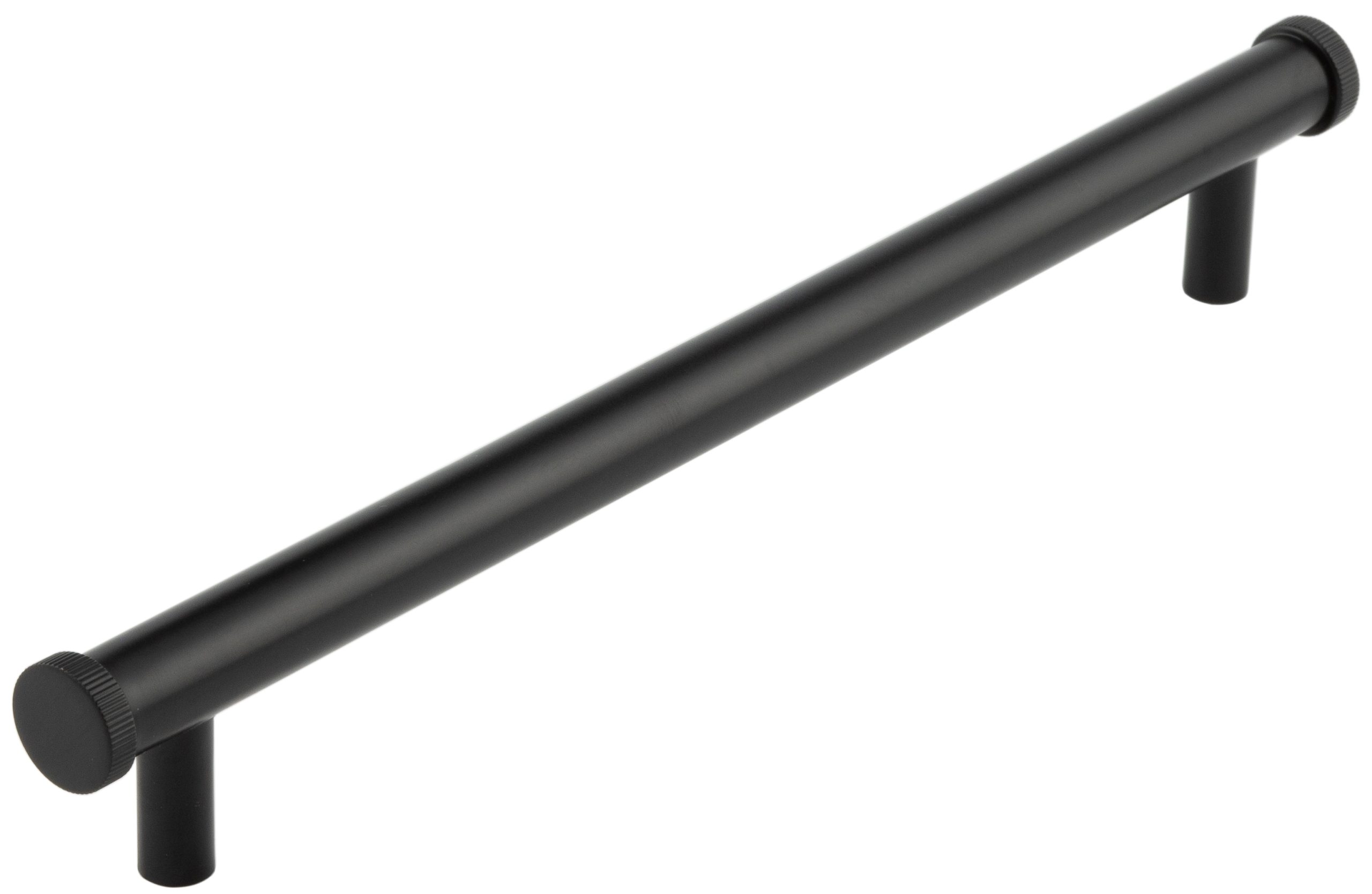 hox260mb.jpg Frelan Hoxton Thaxted Cabinet Handles 224mm Ctrs Black - Image 1