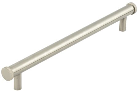 Frelan Hoxton Thaxted Cabinet Handles 224mm Ctrs Satin Nickel