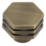 Frelan Nile Cupboard Knobs 30mm Antique Brass
