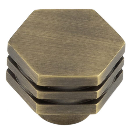 Frelan Nile Cupboard Knobs 30mm Antique Brass