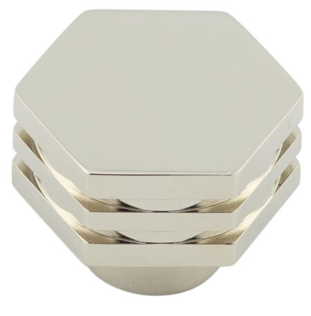 Frelan Nile Cupboard Knobs 30mm Polished Nickel