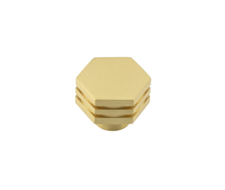 Frelan Nile Cupboard Knobs 30mm Satin Brass