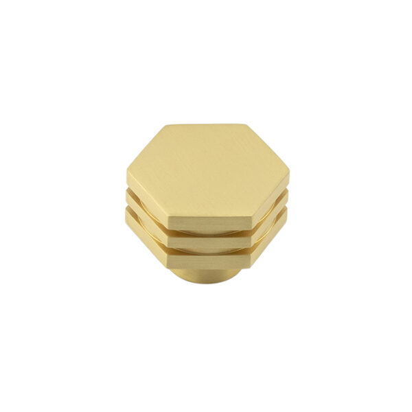 Frelan Nile Cupboard Knobs 30mm Satin Brass