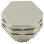 Frelan Nile Cupboard Knobs 30mm Satin Nickel