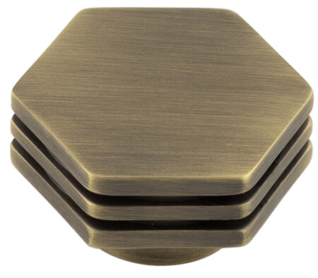 Frelan Nile Cupboard Knobs 40mm Antique Brass